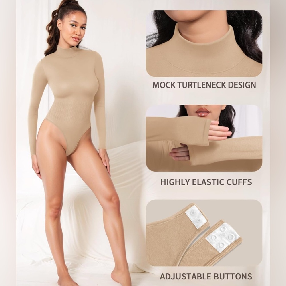 Fitted Long Sleeve Bodysuit - Picture 3 of 8